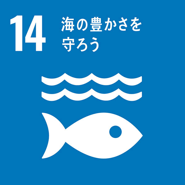 SDGs　14　海の豊かさを守ろう